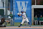 Baseball vs Babson  Wheaton College Baseball vs Babson College. - Photo By: KEITH NORDSTROM : Wheaton, baseball